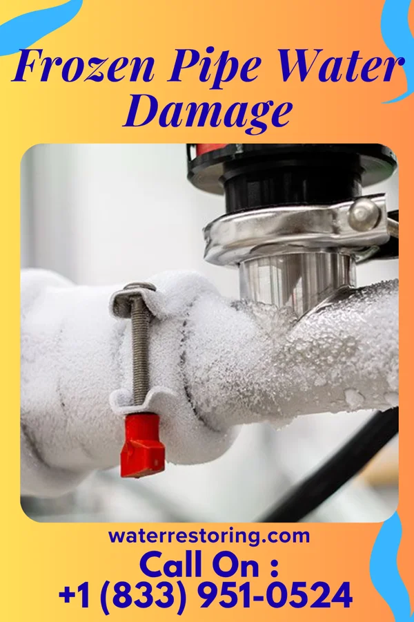 Frozen Pipe Water Damage in Sand Hill, PA